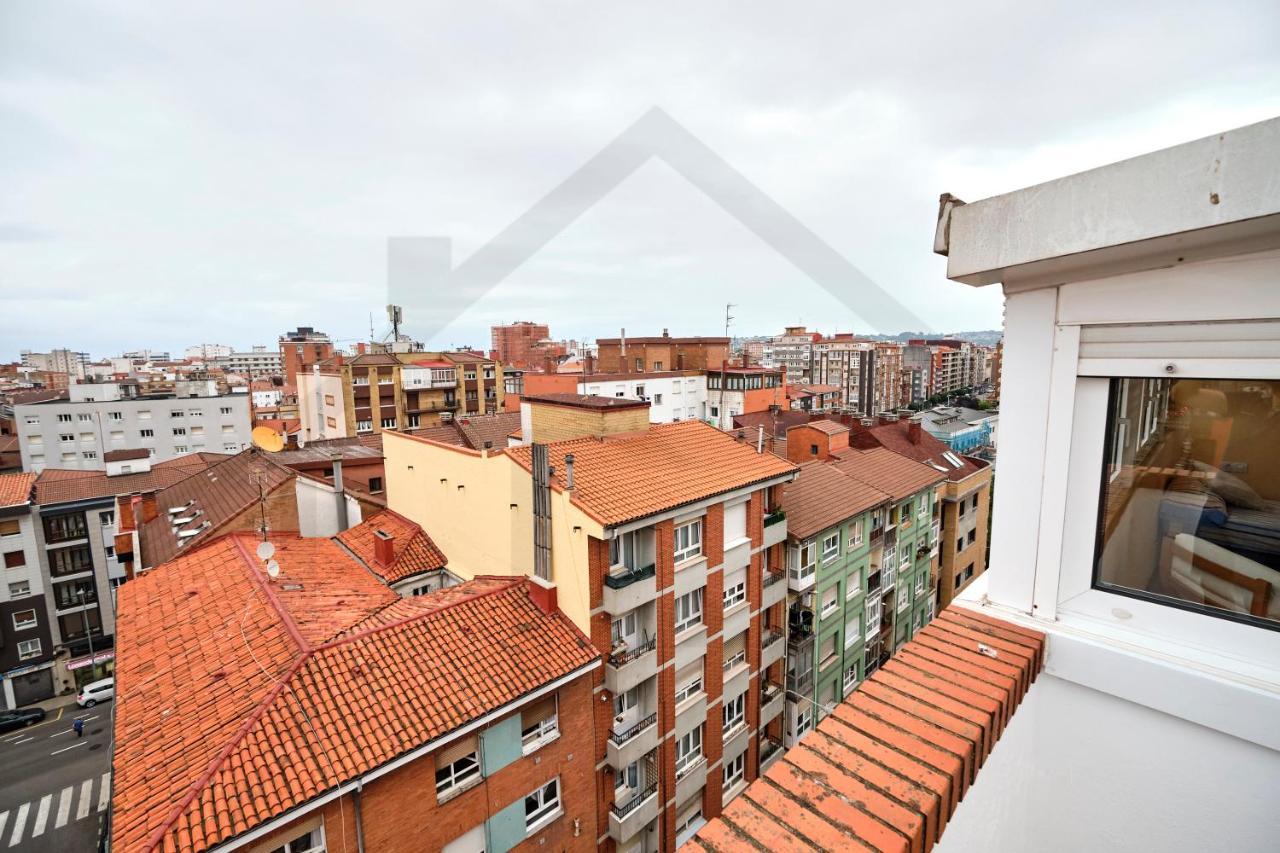 Bed and Breakfast Espectacular Atico A Un Paso Del Centro De Gijón Zewnętrze zdjęcie